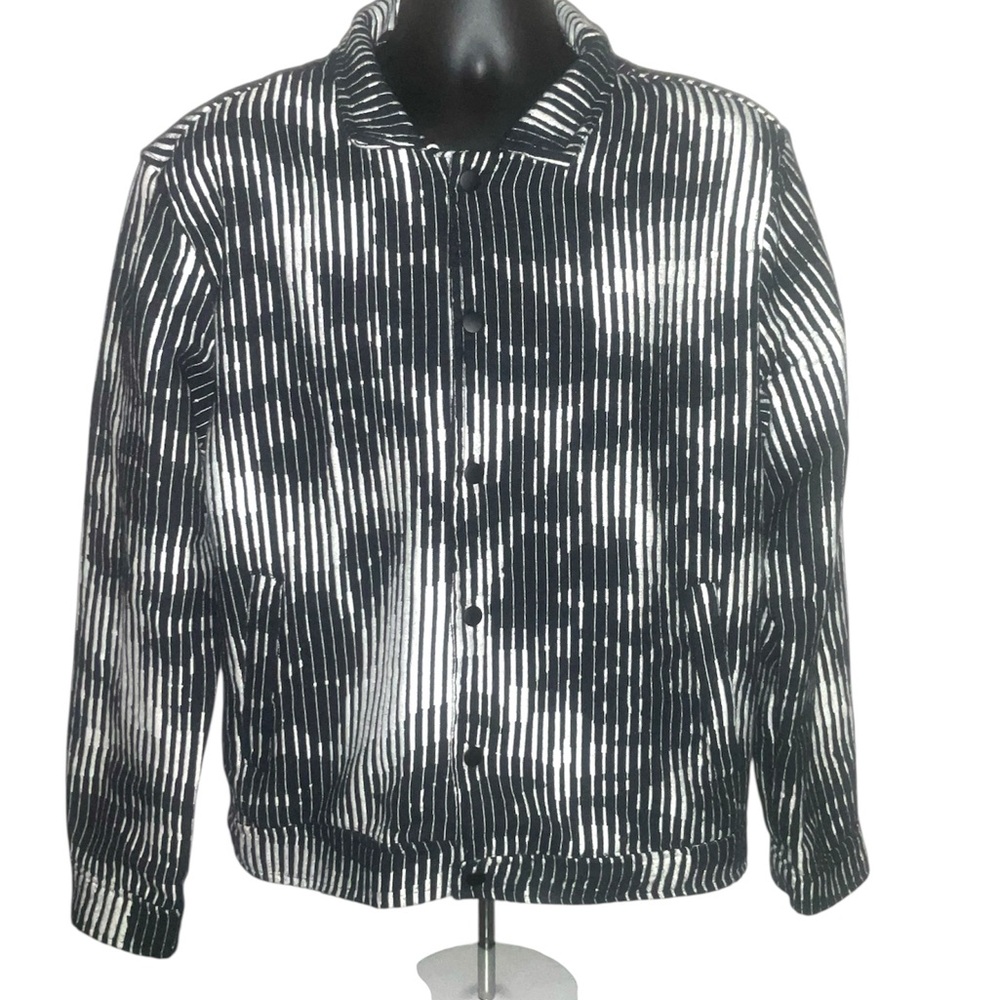 Forever 21 Monochrome Striped jacket